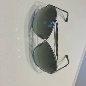 Tom Ford Oversized Silver Miranda Sunglasses